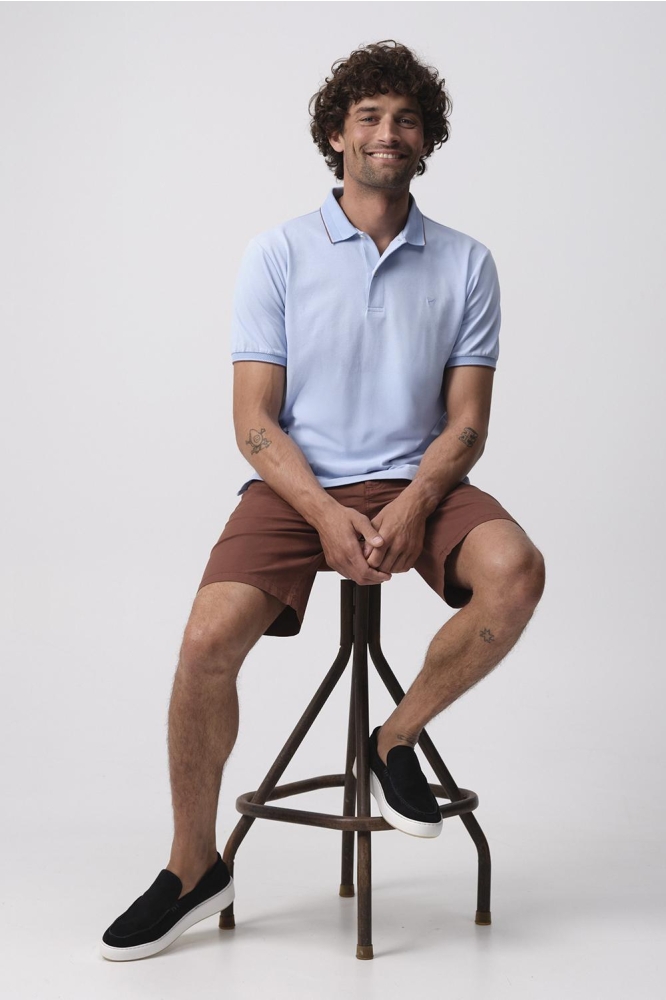 JORDAN POLO KM 096119 3251 Chambray blue